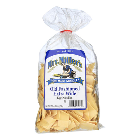 Mrs. Miller's 16 Oz. Extra Wide Egg Noodles (Pack of 6) - Cozy Farm 