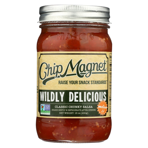 Wildly Delicious Chip Magnet Salsa Sauce (Pack of 6 - 16 Oz.) - Cozy Farm 