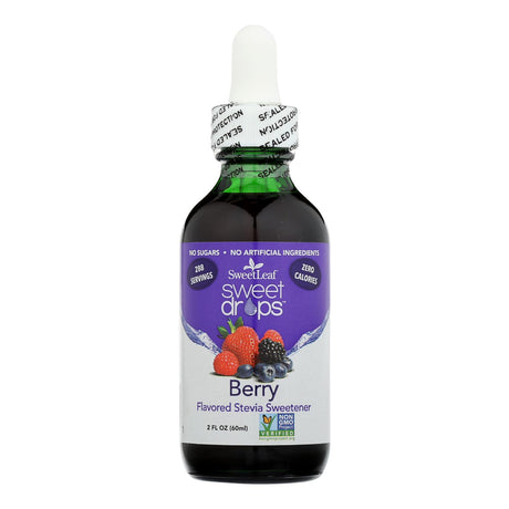 Sweet Leaf Liquid Stevia, Tempting Berry Flavor - 2 Oz - Cozy Farm 