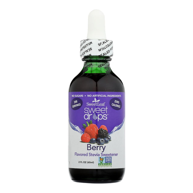 Sweet Leaf Liquid Stevia, Tempting Berry Flavor - 2 Oz - Cozy Farm 