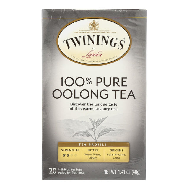 Twinings Tea China Oolong Black Tea, 20 Tea Bags (Pack of 6) - Cozy Farm 