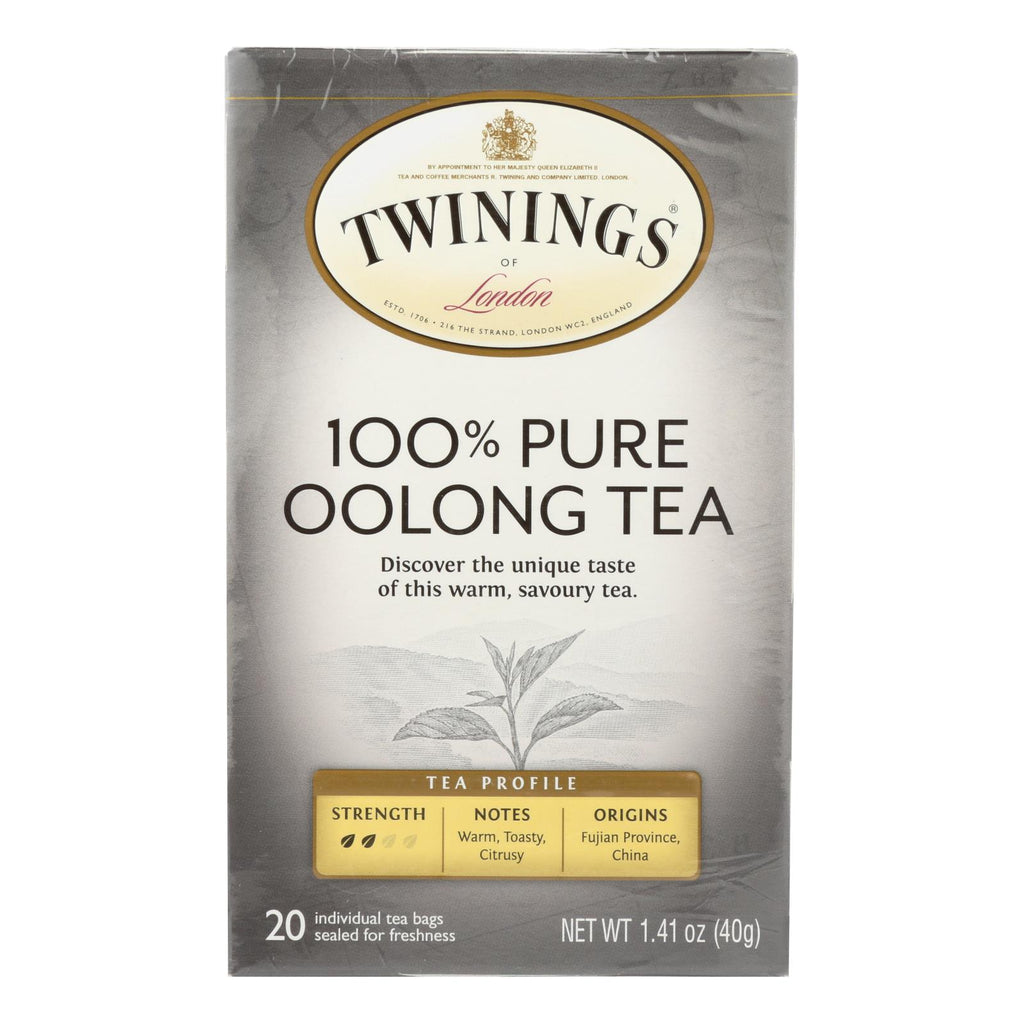 Twinings Tea Black Tea China Oolong, Case of 6 - 20 Bags - Cozy Farm 