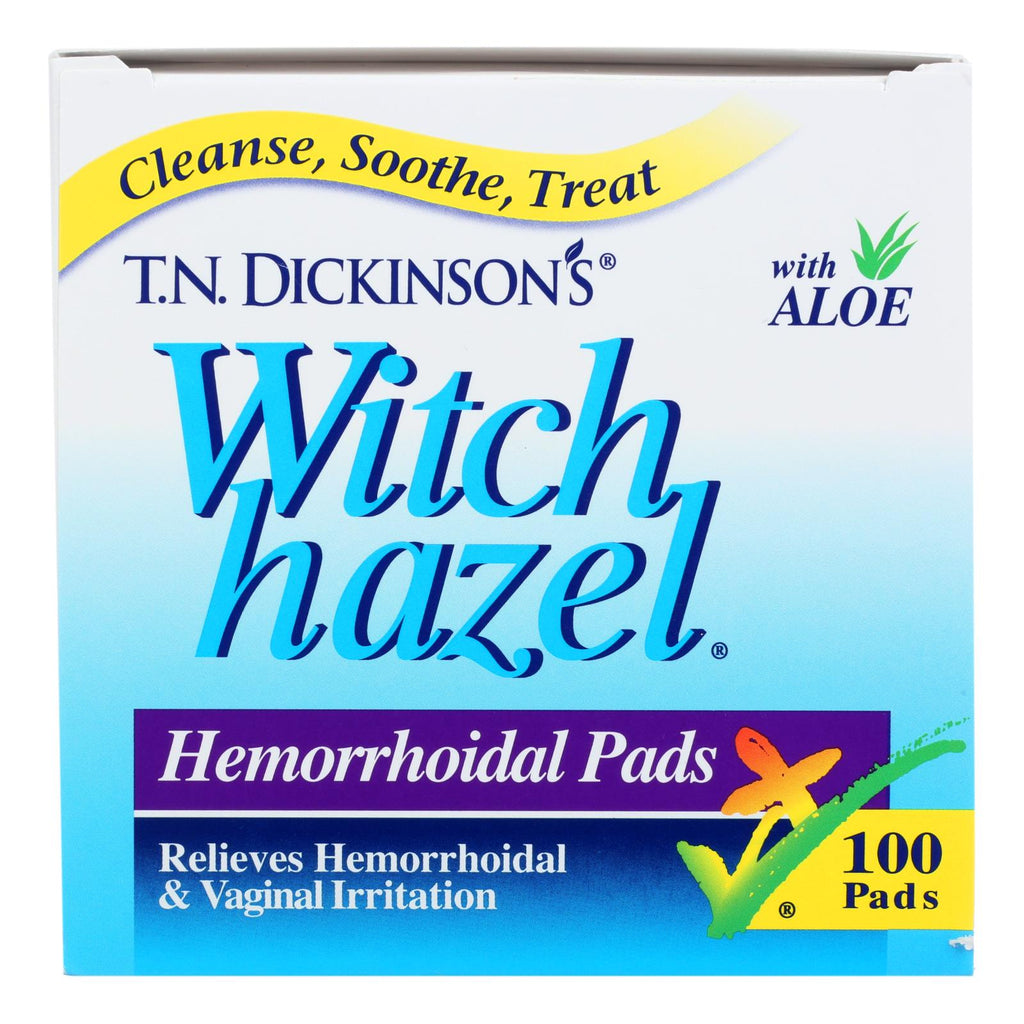 Dickinson Brands Hemorrhoidal Pads (Pack of 100) - Cozy Farm 