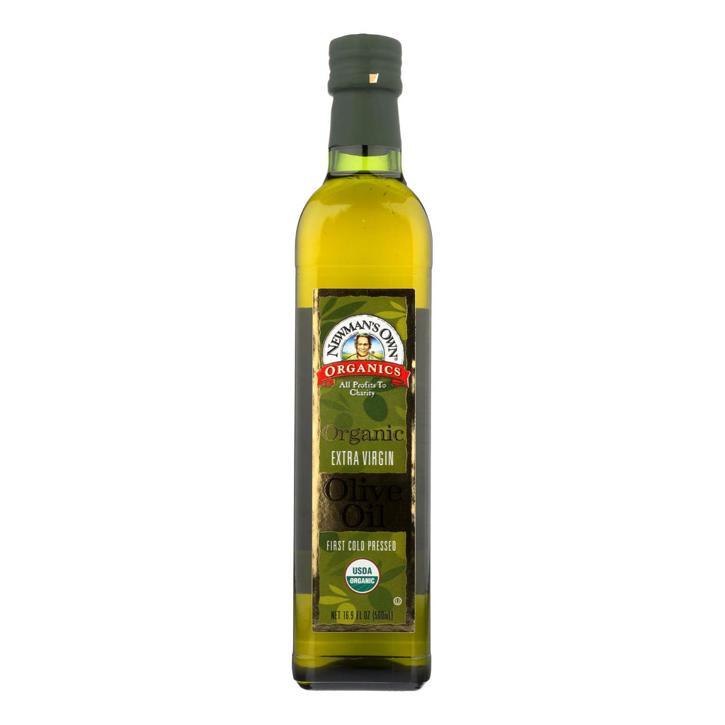 Newman's Own Organics Organic Olive Oil (Pack of 6) - 16.9 Fl Oz. - Cozy Farm 