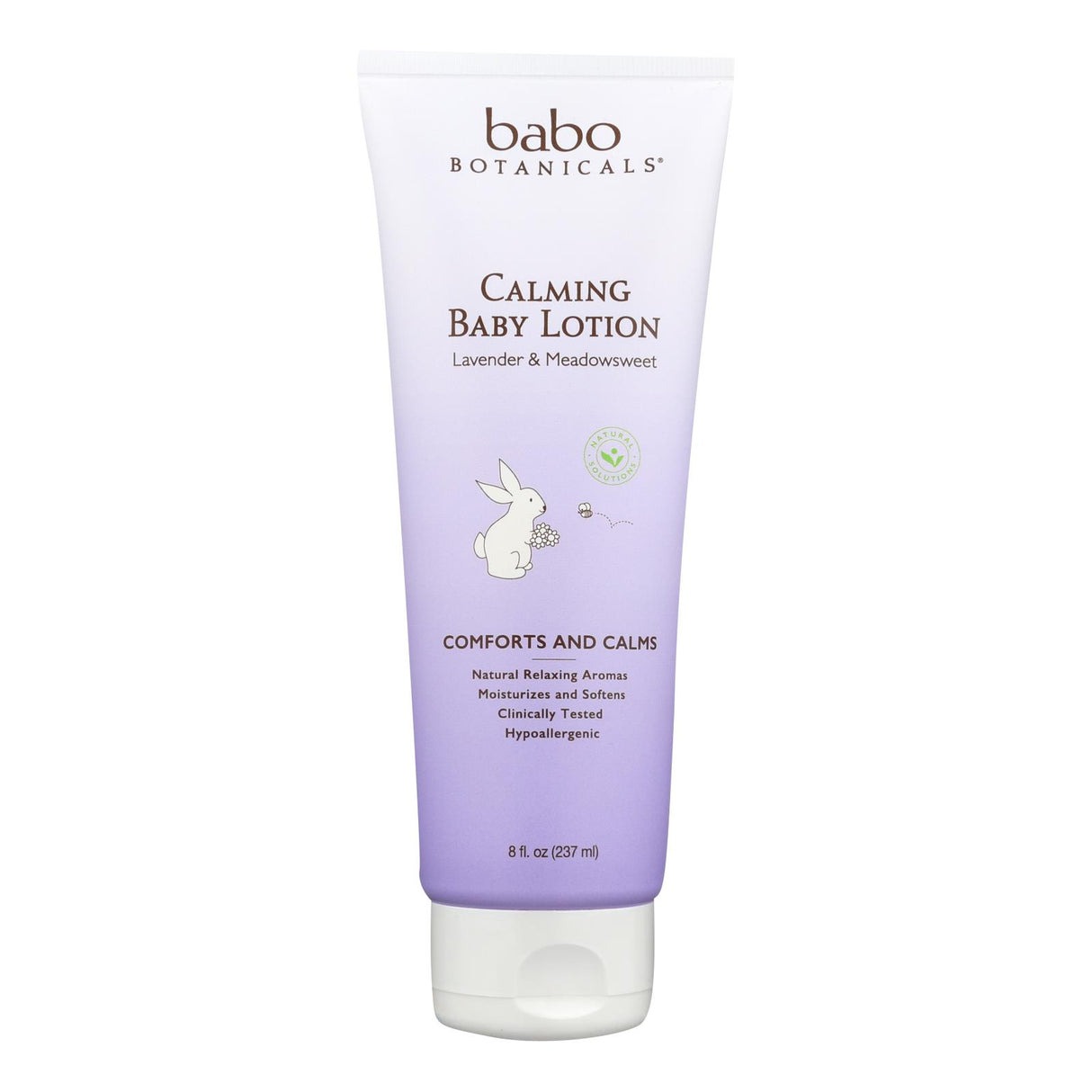 Babo Botanicals Calming Baby Lotion with Organic Lavender (8 Fl Oz) - Cozy Farm 