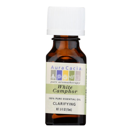 Aura Cacia Camphor Essential Oil, 0.5 Fl Oz - Cozy Farm 