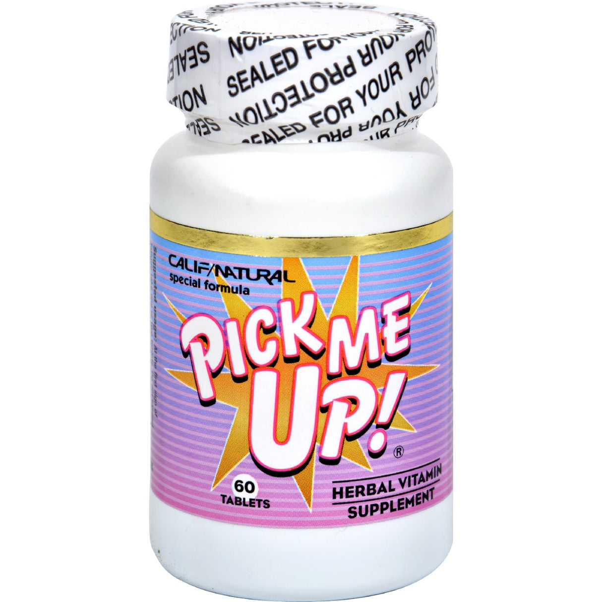 California Natural Pick Me Up Vitamin - 60 Count - Cozy Farm 