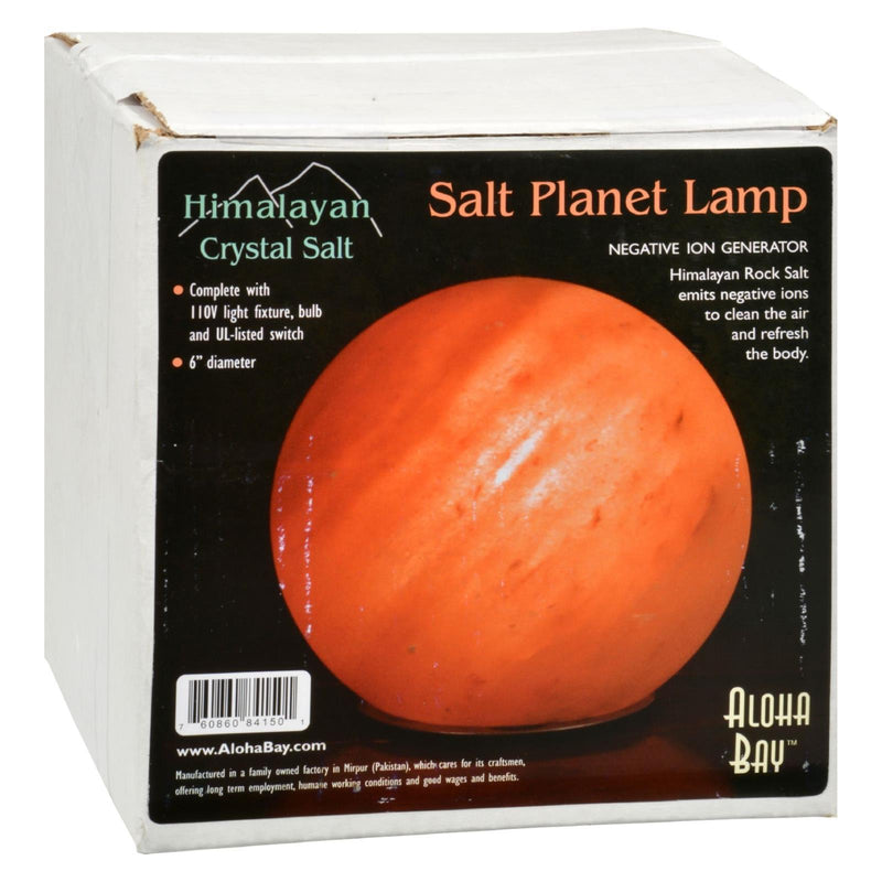 Himalayan Salt Crystal Light Planet Earth Globe Lamp - Cozy Farm 