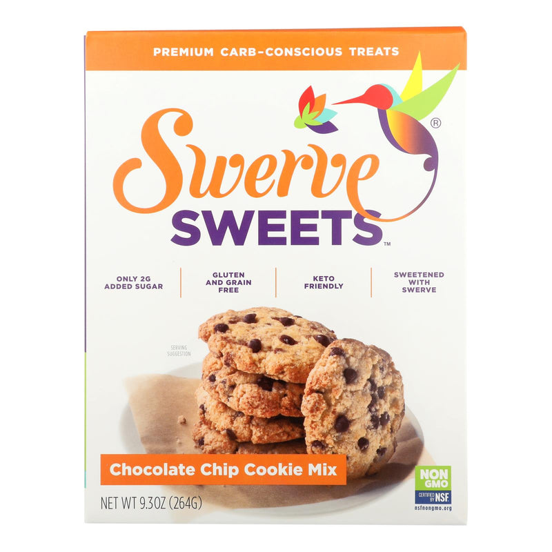 Swerve Sweets Chocolate Chip Cookie Mix (6 Pack - 9.3 Oz.) - Cozy Farm 