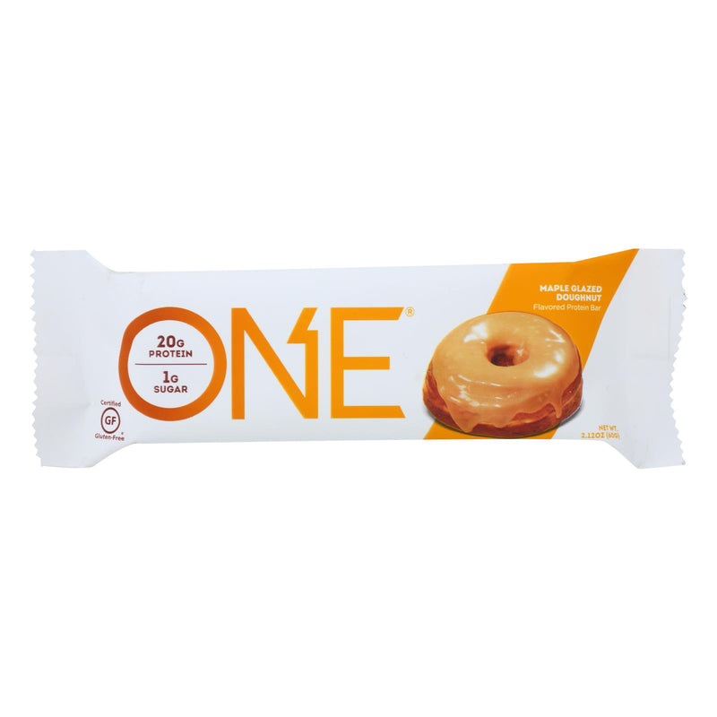 ONE Brand's Protein Bar: Maple Glazed Doughnut Delight (Pack of 12, 60g each) - Cozy Farm 