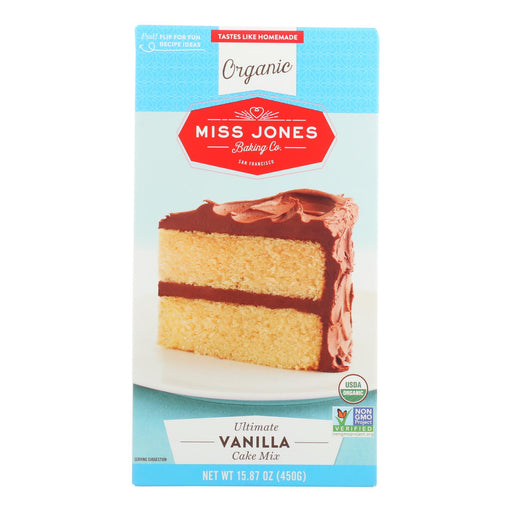 Miss Jones Baking Vanilla Cake Mix - Case of 6 - 15.87 Oz. - Cozy Farm 