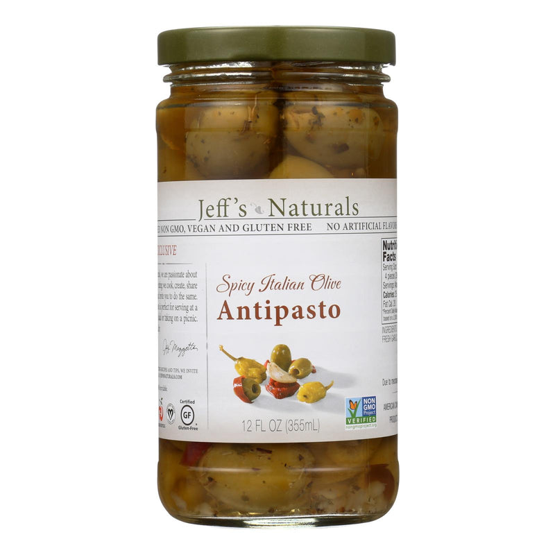 Jeff's Natural Antipasto 6-Pack of 12-Ounce Jars - Cozy Farm 