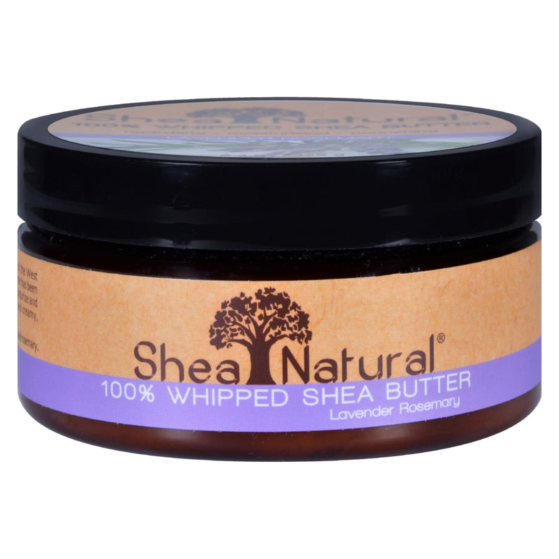 Whipped Shea Butter with Lavender & Rosemary by Natural - 6.3 Oz - Cozy Farm 
