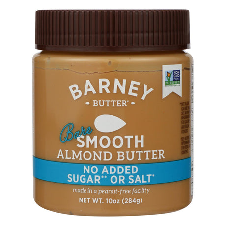 Barney Butter Almond Butter, 10 Oz, Pack of 6 - Smooth & Creamy - Cozy Farm 