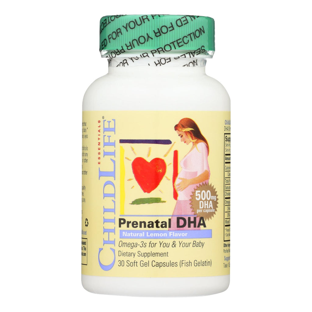 ChildLife Prenatal DHA (Pack of 30 Softgels) - Cozy Farm 