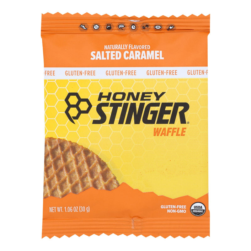 Honey Stinger Salted Caramel Gluten-Free Waffles (12 Pack, 1.06 Oz. Each) - Cozy Farm 
