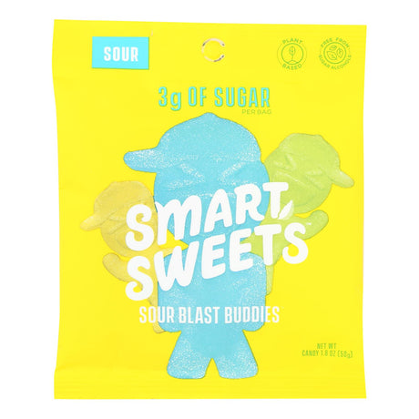 Smartsweets Gummy Sour Blast Buddies: Low Sugar, 12 Packs of 1.8 Oz. Goodness - Cozy Farm 
