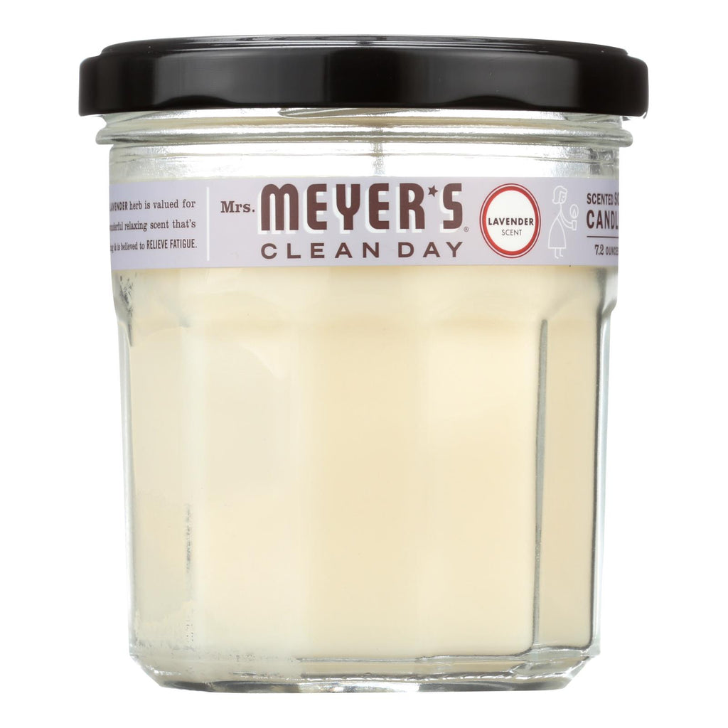 Mrs. Meyer's Clean Day Soy Candle (Pack of 6) - Lavender Scented 7.2 Oz Candles - Cozy Farm 