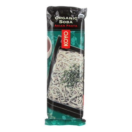 Koyo Organic Soba Noodles: 8 Oz. (12 Pack) - Cozy Farm 