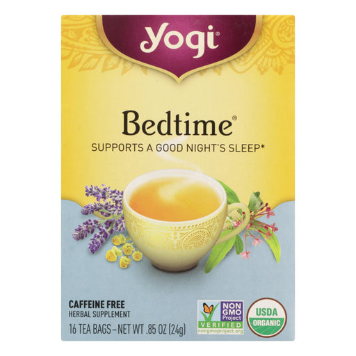 Yogi Caffeine-Free Chamomile Herbal Tea Bags (6 Pack of 16) - Cozy Farm 