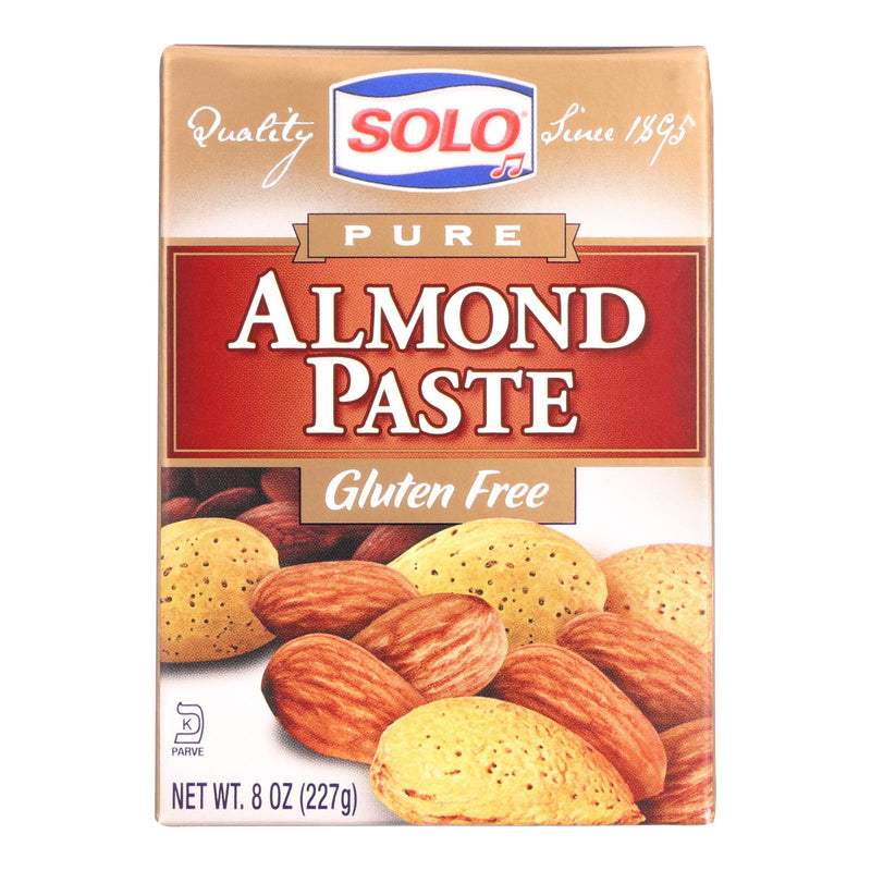 Solo Almond Paste - 12 Pack, 8 Oz Each - Cozy Farm 