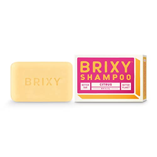 Brixy Citrus Revitalizing Shampoo Bar - 4 Oz - Cozy Farm 