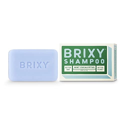 Brixy - Shampoo Bar Mint Eucalyptus  - 4 Oz - Cozy Farm 