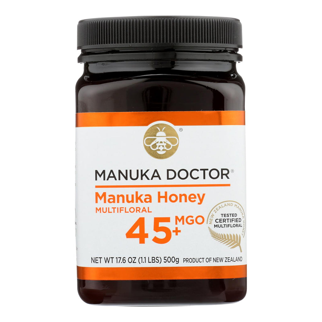Manuka Doctor - Manuka Honey MGO45+ 500g (Pack of 6-17.6 Oz) - Cozy Farm 