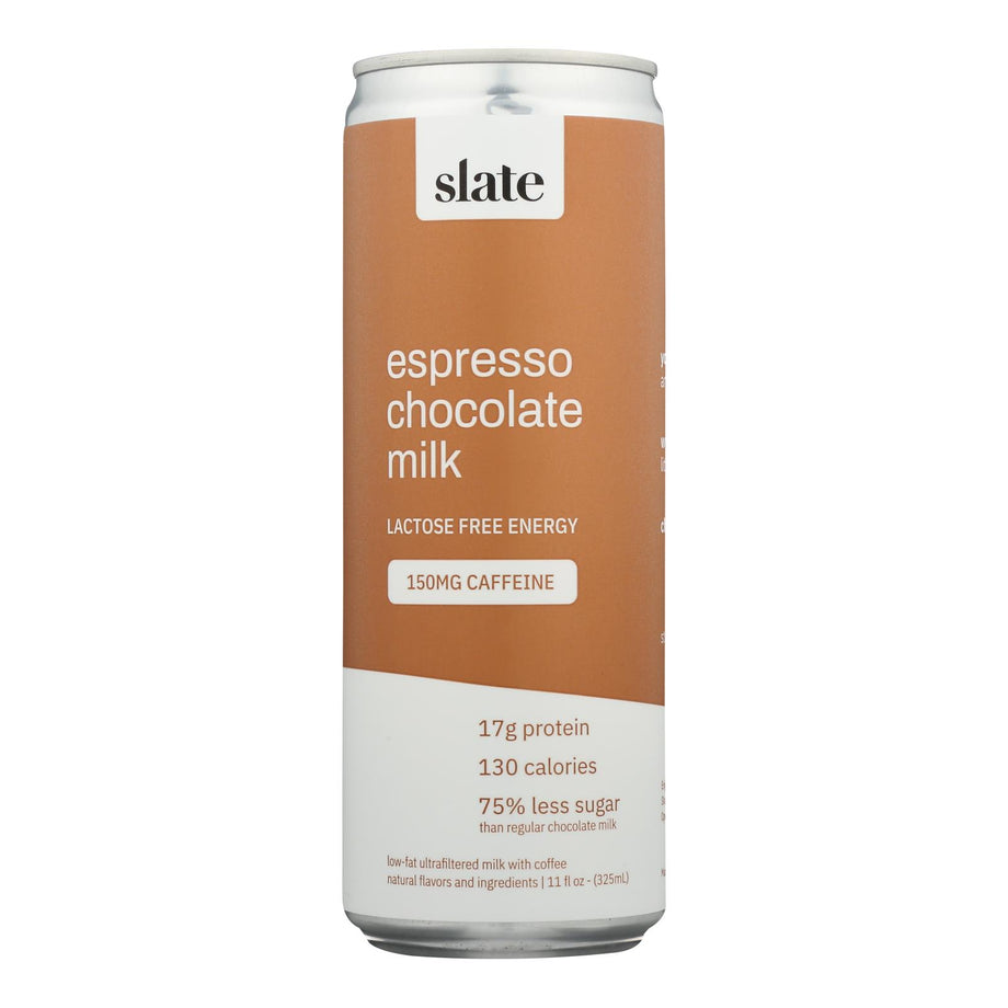 Slate Milk (Pack of 12) 11 Fl Oz Aseptic Low-Fat Espresso