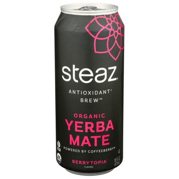Steaz - Yerba Mate Brytopia (Pack of 12-16 Fz) - Cozy Farm 