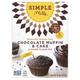 Simple Mills Gluten-Free Chocolate Muffin Cake (Pack of Six 11.2 Oz) - Cozy Farm 