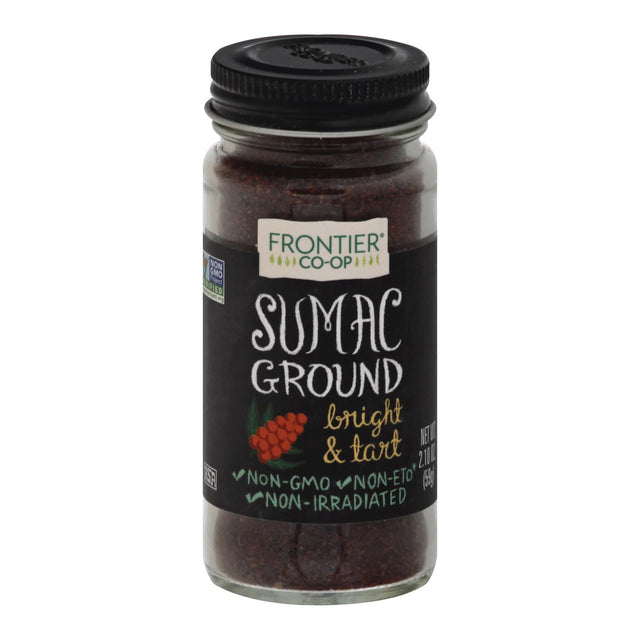 Frontier Herb Organic Sumac Ground 2.1 Oz - Cozy Farm 