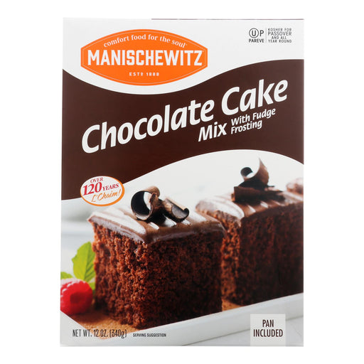 Manischewitz Chocolate Passover Mix Cake for Passover (Pack of 12 - 12 Oz) - Cozy Farm 
