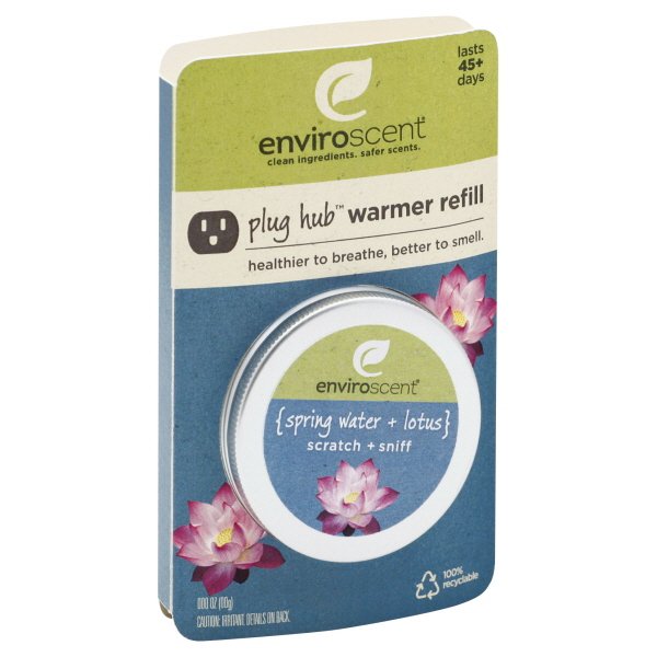 Enviroscent - Snct Pod Refill Water Lotus (Pack of 6) 1 Count - Cozy Farm 