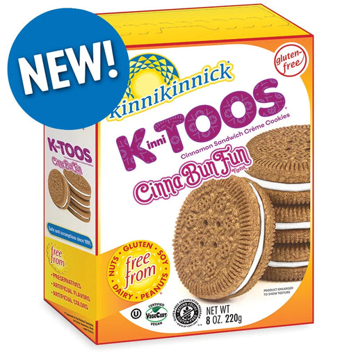 Kinnikinnick Kinnitoos Cinnabn Sn Cream (Pack of 6-8 Oz) - Cozy Farm 