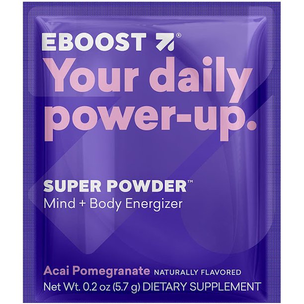 Eboost - Super Powder Acai Pomegranate (Pack of 20 0.25oz) - Cozy Farm 