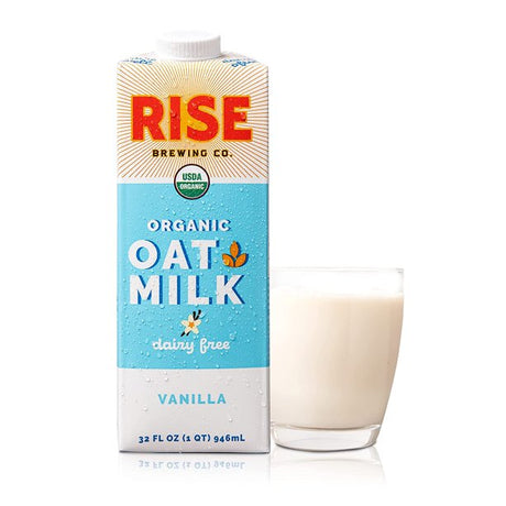 Rise Brewing Co. Oatmilk Vanilla 6-Pack, 32 Fl Oz Cans - Cozy Farm 