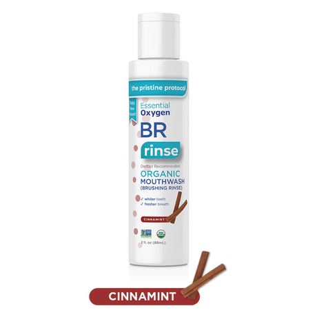Essential Oxygen Mouthwash Cinnamint, 3 Fl Oz - Cozy Farm 