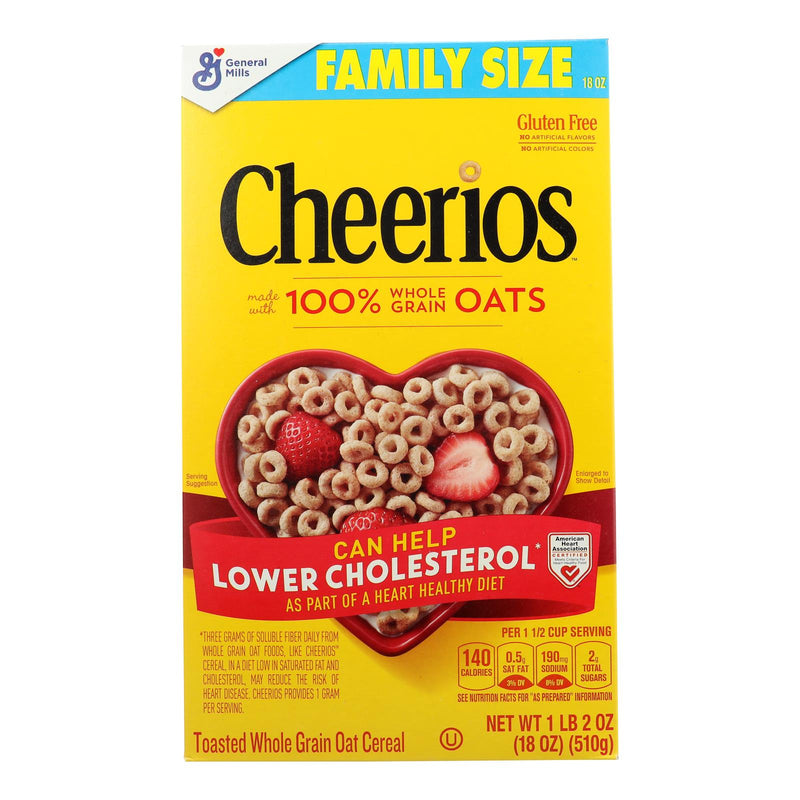 Cheerios Oat Cereal 18oz (Pack of 10) - Cozy Farm 