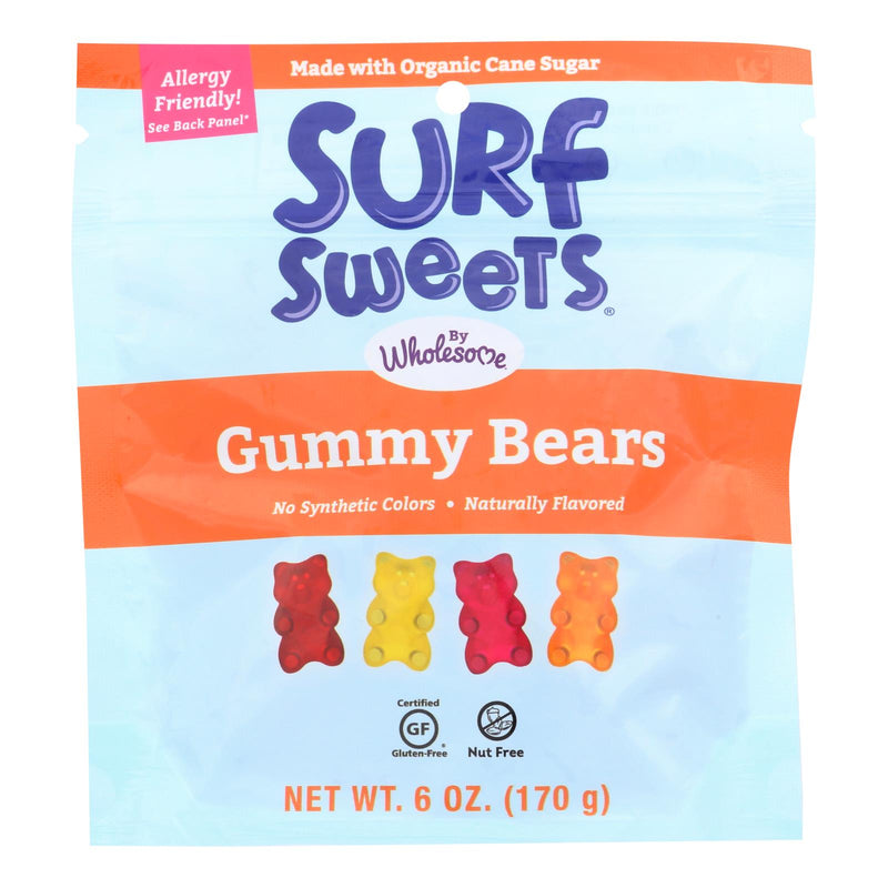 Surf Sweets Organic Gummy Bears (8-6 Oz Bags) - Cozy Farm 