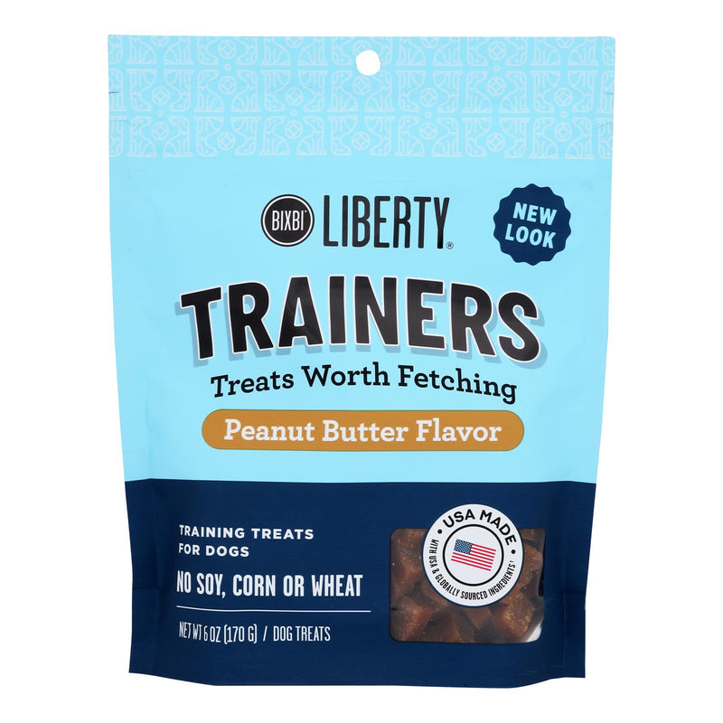 Bixbi Peanut Butter Training Treats for Dogs (8-Pack of 6 oz) - Cozy Farm 