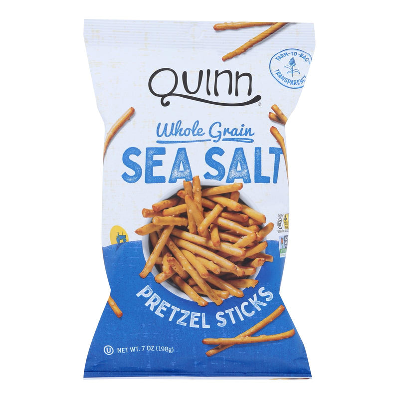 Quinn Classic Sea Salt Pretzels (Pack of 8 - 5.6 Oz. Bags) - Cozy Farm 