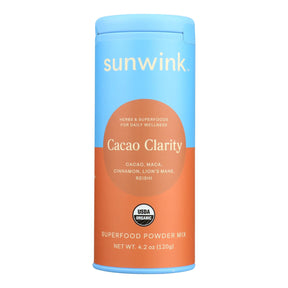 Sunwink Clarity Sugar Free Cacao Mix (4.2 Oz) - Cozy Farm 