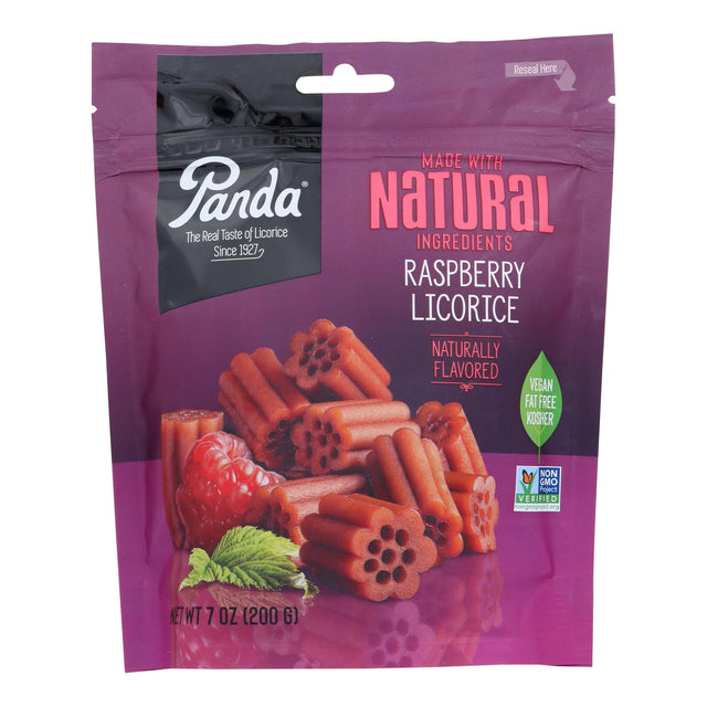 Panda Licorice Raspberry Chews, 8-Pack, 7 Oz. per Pack - Cozy Farm 