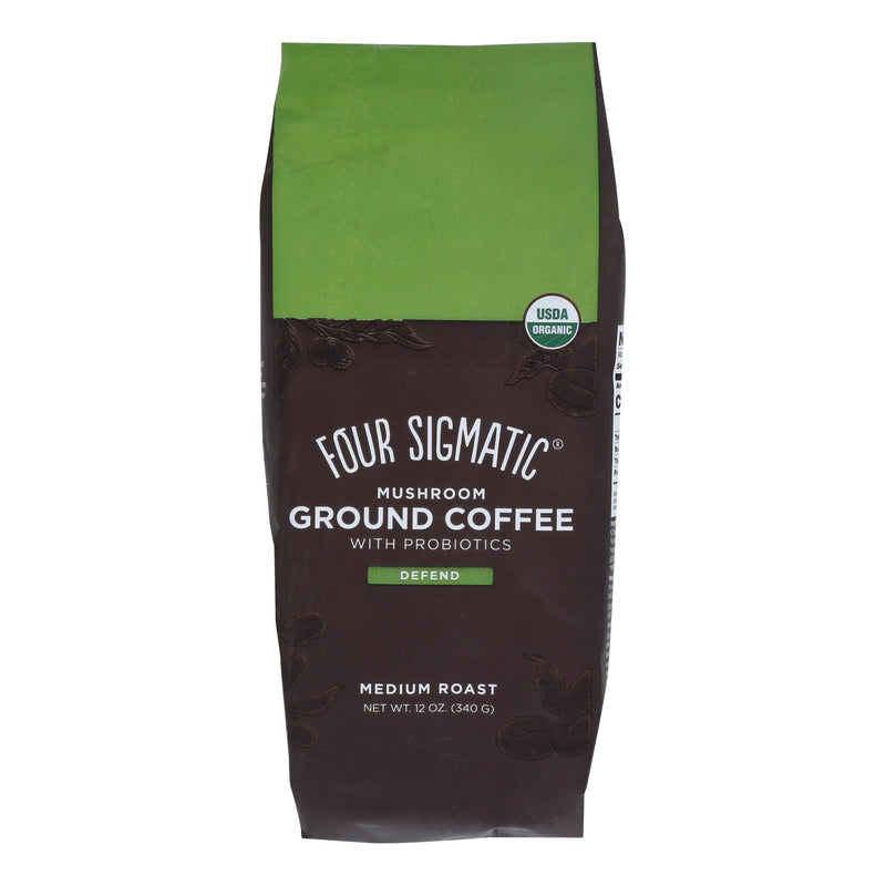 Four Sigmatic Mushroom Coffee with Probiotic (8-12 Oz) - Cozy Farm 