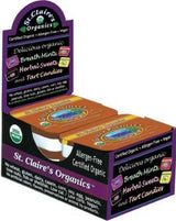 St. Claire's Organic Ginger Counter Display, 1.5 Oz Pack of 6 - Cozy Farm 