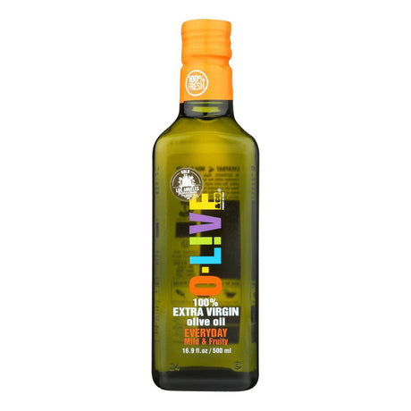 Gaea Organic Extra Virgin Olive Oil, 6 Pack (16.9 Fl Oz Each) - Cozy Farm 