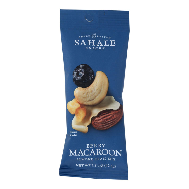 Sahale Berry Macaroon Almond Trail Mix - Scrumptious Mix of Berries, Almonds, and Coconut - 1.5 Oz - Cozy Farm 