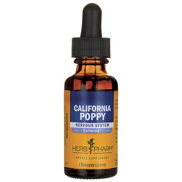 Herb Pharm California Poppy Herbal Extract - 1 Fl Oz - Cozy Farm 