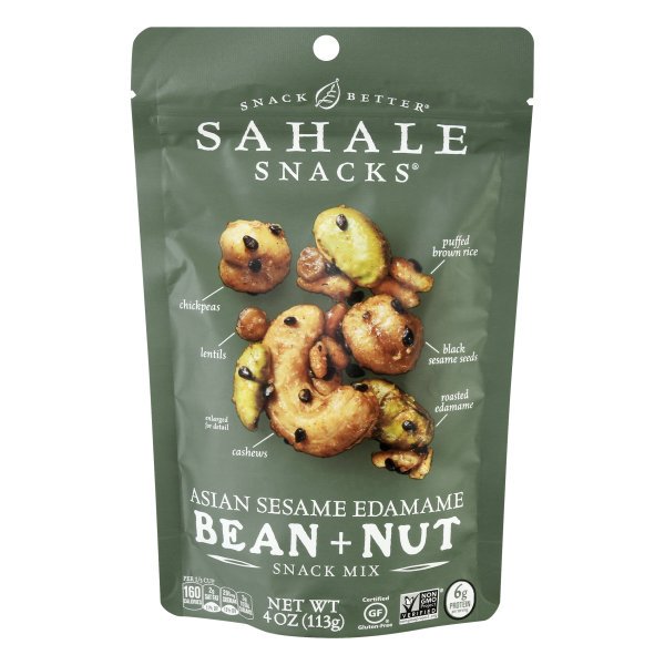 Sahale Snacks Sesame Edamame Blends Variety (Pack of 6 - 4 Oz.) - Cozy Farm 